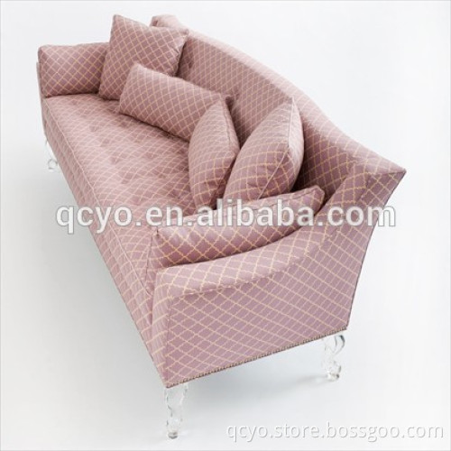 good quality hot sale acrylic sofa for home decoration